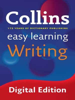 cover image of Easy Learning Writing